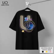 [SIGNATURE FULL BOX] Áo Thun Tay Lỡ Nữ Nam Form Rộng ATO12 URBAN OUTFITS In Galaxy UO Móc 100 Cotton Local Brand